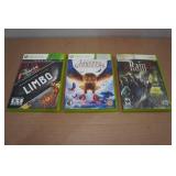 *3* Microsoft XBOX 360 Games