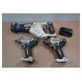 Hart Power Tools -Reciprocating Saw, Drills and Battery