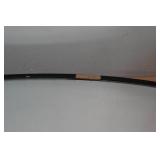 Oval Wall Mirror -Black