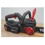 Hyper Tough 12" Chainsaw and Battery -No Charger