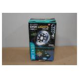 Bell & Howell Solar Disk Lights 4-Pack