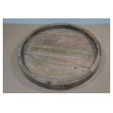 16" Wooden Decorative Tray