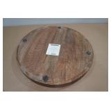 16" Wooden Decorative Tray