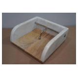 Laurie Gates Marble and Mango Wood Napkin Holder