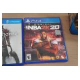 *4* PlayStation 4 Games with Pokemon Lunch Box