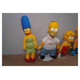 The Simpsons Family Complete Vintage Doll Set