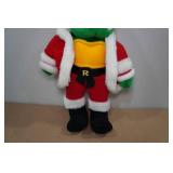 Vintage Teenage Mutant Ninja Turtle Santa Raphael Plush Doll