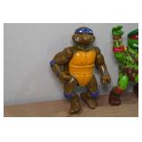 *3* Vintage Teenage Mutant Ninja Turtles Action Figures