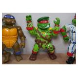 *3* Vintage Teenage Mutant Ninja Turtles Action Figures