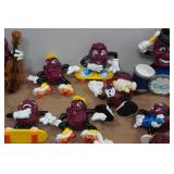 Large Assortment of Vintage California Raisins Figurines