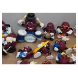 Large Assortment of Vintage California Raisins Figurines