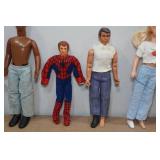 Assorted Action Figures - Batman, Fonzie, Thor