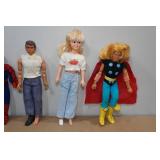 Assorted Action Figures - Batman, Fonzie, Thor