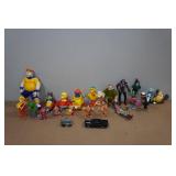 Assorted Collectable Figurines - Sesame Street, Noid, Disney