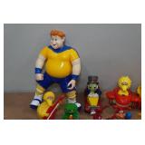 Assorted Collectable Figurines - Sesame Street, Noid, Disney