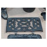 Vintage Queen Cast Iron Mini Stove with Accesssories