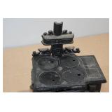 Vintage Queen Cast Iron Mini Stove with Accesssories