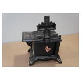 Vintage Queen Cast Iron Mini Stove with Accesssories