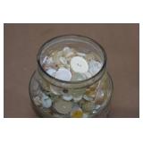Large Jar Full of Buttons