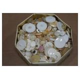 Tin Canister Full of Buttons