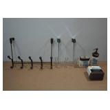 Assorted Home Décor -Towel Hooks, Soap Dispenser, Pillowcases