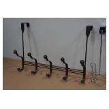 Assorted Home Décor -Towel Hooks, Soap Dispenser, Pillowcases