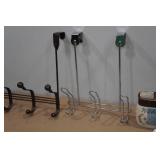 Assorted Home Décor -Towel Hooks, Soap Dispenser, Pillowcases