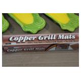 Corn on the Cob Dishes with Travel Mug and Copper Grill Mat