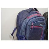 *2* Backpacks with Pen Pouch and Folders