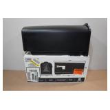 Black Medium Capacity Plastic Mailbox