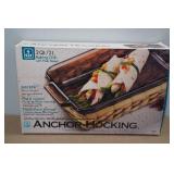 Anchor Hocking 2 Quart Baking Dish with Fiber Basket