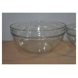 *5* Glass Mixing Bowls