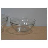 *5* Glass Mixing Bowls