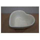 Vintage Pfaltzgraff Tea Rose Pattern Small Heart Shaped Dish