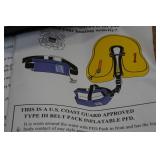 US Coast Guard Approved Type III Belt Pack Inflatable PFD -Adult