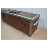 Antique Hamilton Wood Carpenters Chest