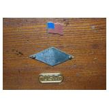 Antique Hamilton Wood Carpenters Chest