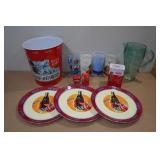 Assorted Coca-Cola Collectors Serviceware