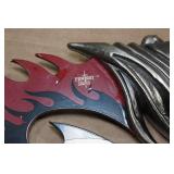 Alien Hunter Silver Handle Dagger