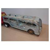 Vintage Tonka Semi Truck with Hauler