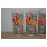 *6* Coca-Cola Collectors Glasses