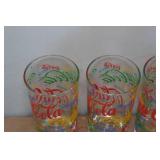 *6* Coca-Cola Collectors Glasses