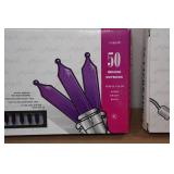 *2* Sets of Purple Christmas Lights