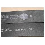 *2* Harley Davidson Belts -32 & 28