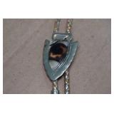Agate Arrow Head Western Bolo