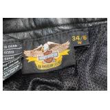 Harley Davidson Leather Pants -Size 34/6