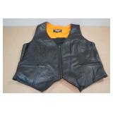 Vance Leathers Leather Vest -Large