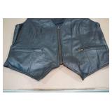 Vance Leathers Leather Vest -Large