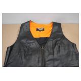 Vance Leathers Leather Vest -Large