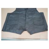 Genuine Leather Vest -3XL